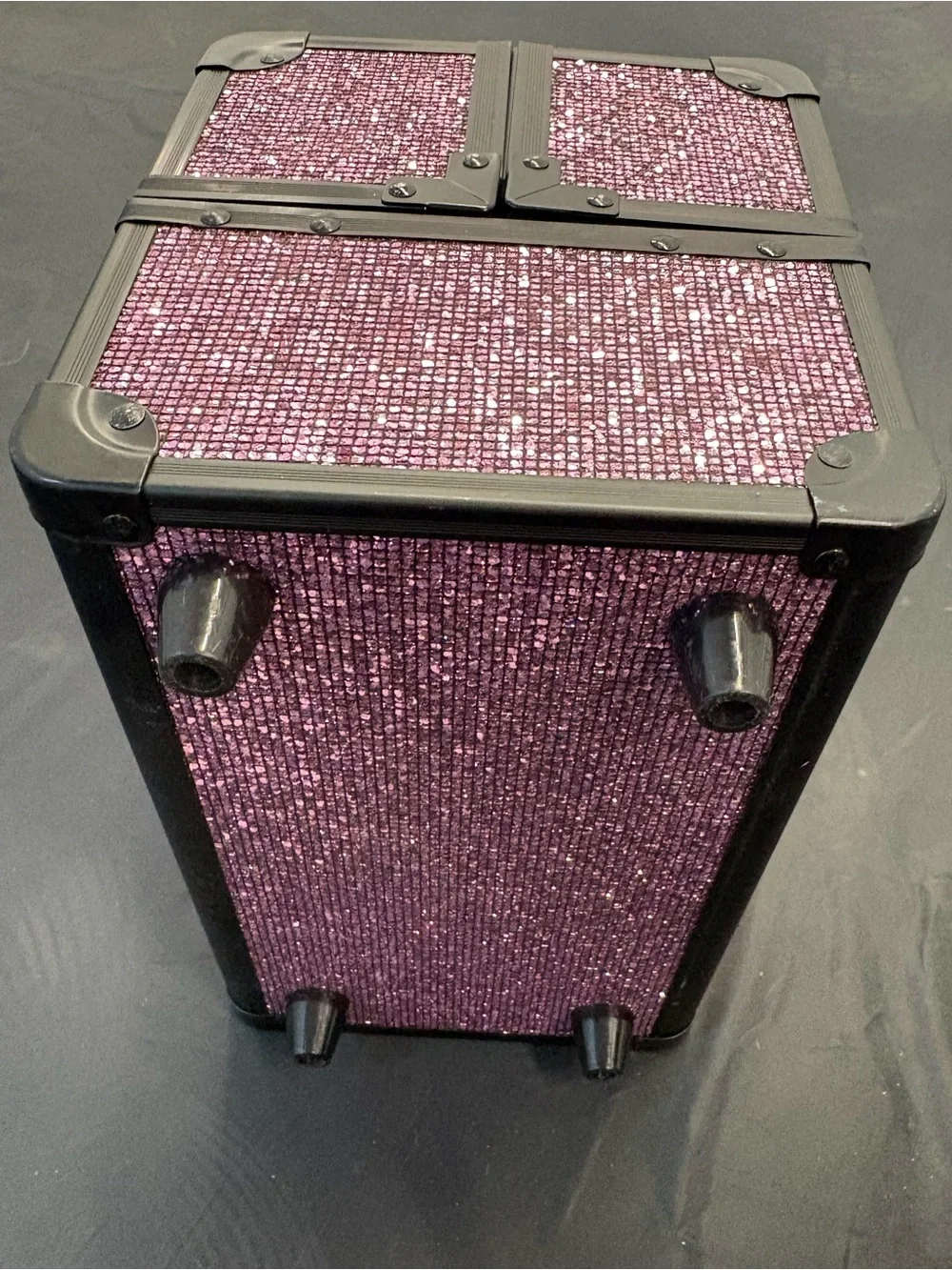 Ulta Beauty Artistry Edition Sparkling Pink Makeup Train Case
